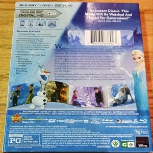 Disney | Media | Walt Disneys Frozen Collectors Edition On Bluray Dvd